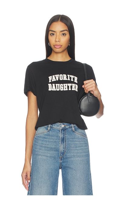 Favorite Daughter Favorite Daughter The Cropped Collegiate Tee