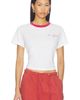 Favorite Daughter Favorite Daughter The Cropped Signature Chest Tee - 1