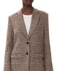 Favorite Daughter Favorite Daughter The Dean Blazer Brown Glen Plaid - 1