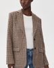 Favorite Daughter Favorite Daughter The Dean Blazer Brown Glen Plaid - 2