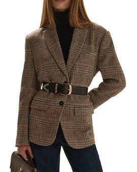Favorite Daughter Favorite Daughter The Dean Plaid Blazer
