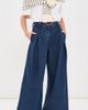 Favorite Daughter Favorite Daughter The Denim Pleats For Days Pants Dark Sea - 2