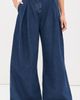 Favorite Daughter Favorite Daughter The Denim Pleats For Days Pants Dark Sea - 3