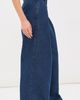 Favorite Daughter Favorite Daughter The Denim Pleats For Days Pants Dark Sea - 5