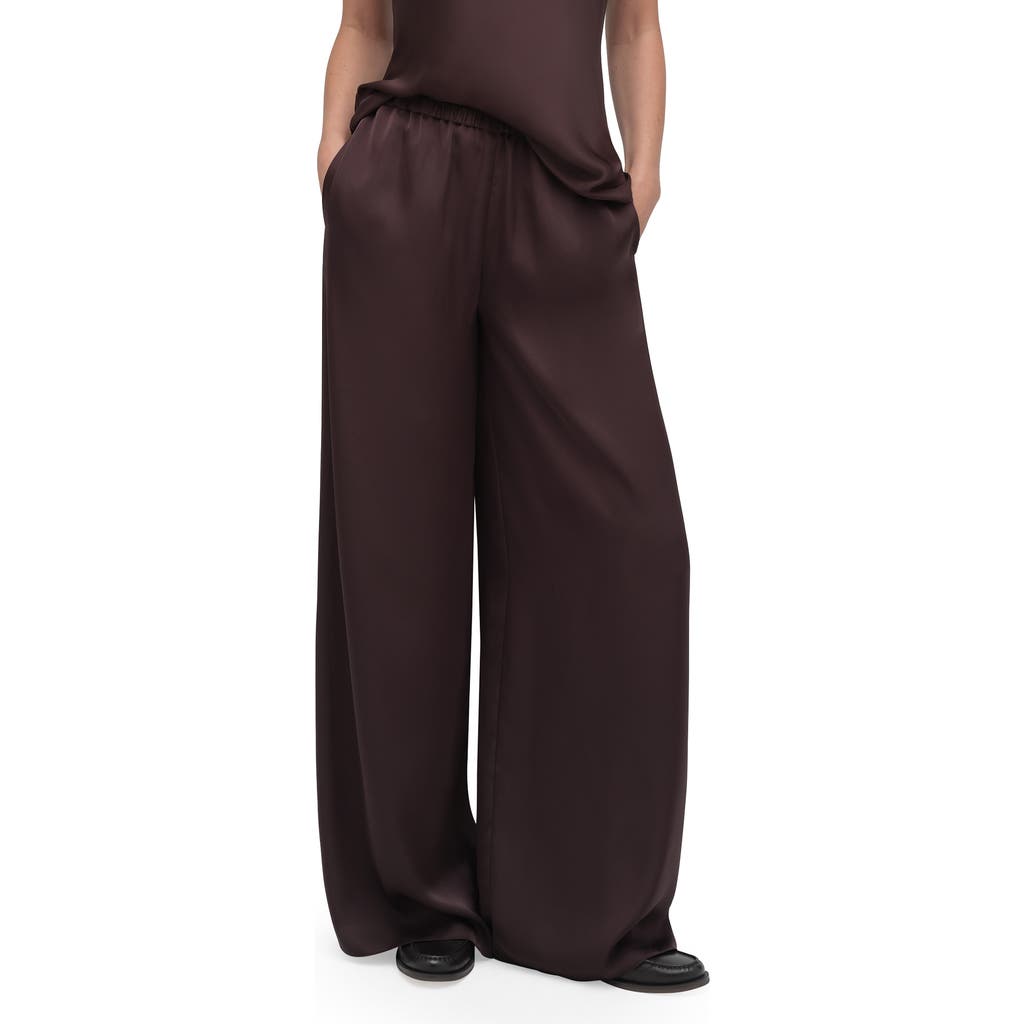 Favorite Daughter Favorite Daughter The Effortless Satin Wide Leg Pants