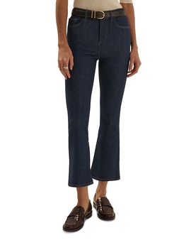 Favorite Daughter Favorite Daughter The Erin High Rise Cropped Bootcut Jeans in Bozeman