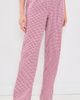 Favorite Daughter Favorite Daughter The Everything Pants Raspberry/White - 2