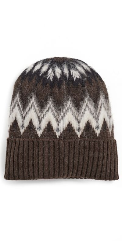 Favorite Daughter Favorite Daughter The Fair Isle Beanie Ganache One