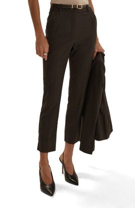 Favorite Daughter Favorite Daughter The Favorite Cigarette Pinstripe Ankle Pants