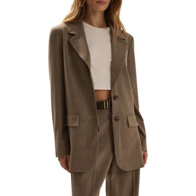 Favorite Daughter The Favorite Oversized Plaid Blazer