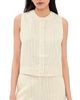 Favorite Daughter Favorite Daughter The Fine Line Top Cream Pinstripe - 1