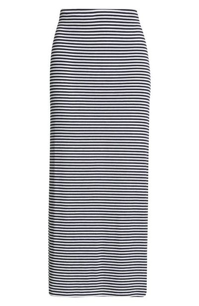 Favorite Daughter Favorite Daughter The Foundation Stripe Knit Pencil Skirt