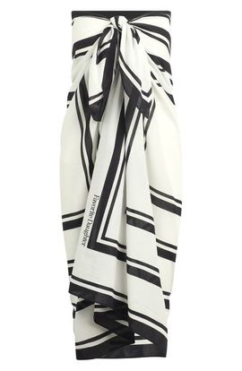 Favorite Daughter Favorite Daughter The Geo Print Pareo Cotton Scarf