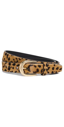 Favorite Daughter Favorite Daughter The Leopard Favorite Belt Leopard/Polished Gold