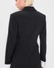 Favorite Daughter Favorite Daughter The Madison Avenue Blazer Black/ White - 3