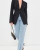 Favorite Daughter Favorite Daughter The Madison Avenue Blazer Black/ White - 6