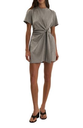 Favorite Daughter Favorite Daughter The Maisie Stretch Cotton Jersey Tie Front Dress