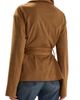 Favorite Daughter Favorite Daughter The Marina Faux Suede Wrap Jacket - 2