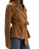 Favorite Daughter Favorite Daughter The Marina Faux Suede Wrap Jacket - 3