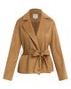 Favorite Daughter Favorite Daughter The Marina Faux Suede Wrap Jacket - 4