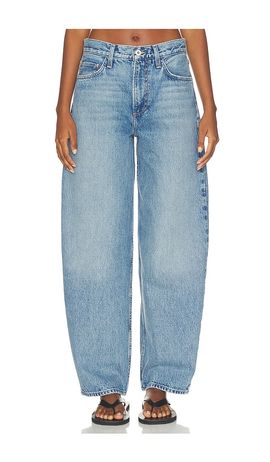 Favorite Daughter Favorite Daughter The Mercer Mid Rise Easy Barely Barrel Jean