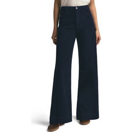 Favorite Daughter Favorite Daughter The Mischa High Waist Wide Leg Cotton Corduroy Pants