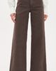 Favorite Daughter Favorite Daughter The Mischa Wide Leg Ankle Jeans Espresso - 2