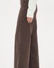 Favorite Daughter Favorite Daughter The Mischa Wide Leg Ankle Jeans Espresso - 4
