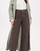 Favorite Daughter Favorite Daughter The Mischa Wide Leg Ankle Jeans Espresso - 5