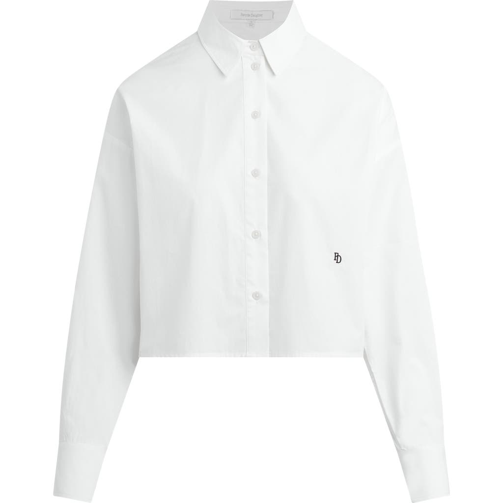 Favorite Daughter Favorite Daughter The Next Chapter Cropped Button-Down Shirt