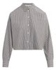 Favorite Daughter Favorite Daughter The Next Chapter Striped Cropped Shirt - 4