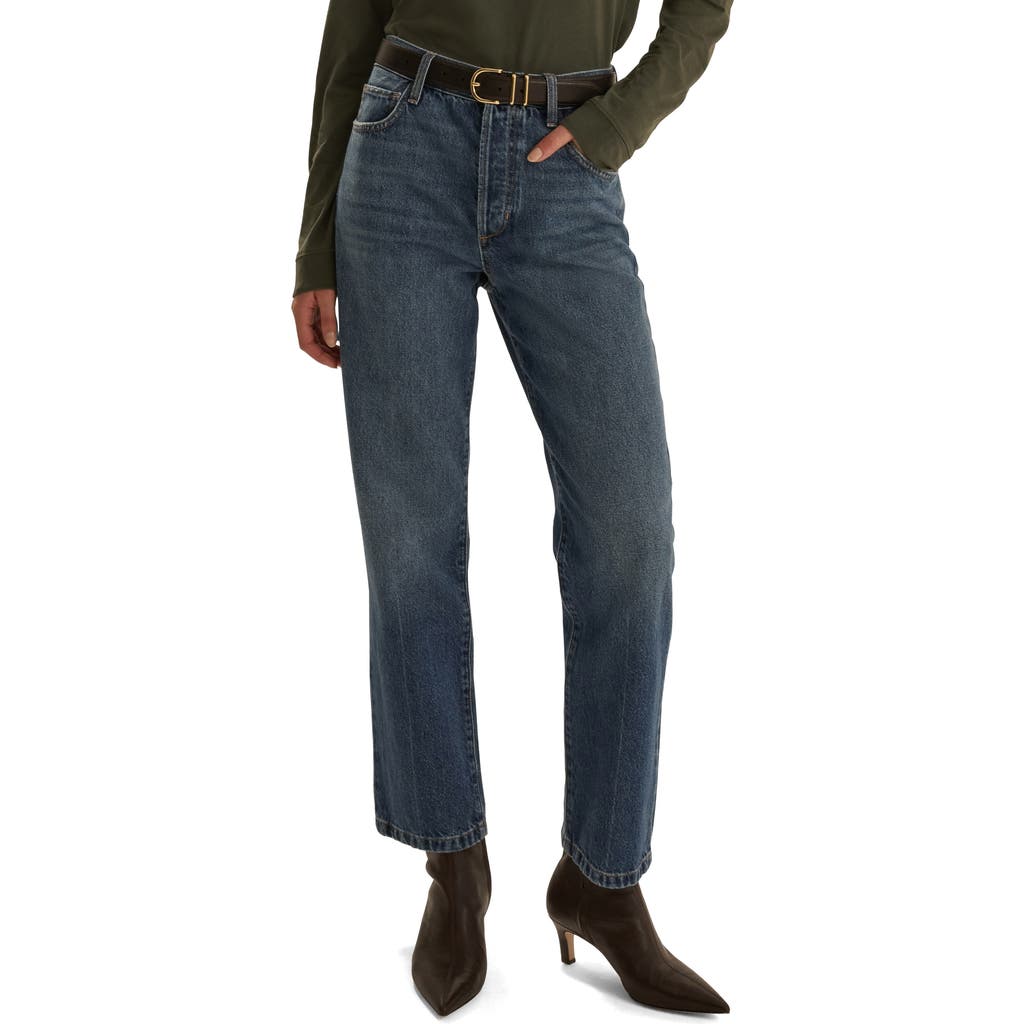 Favorite Daughter Favorite Daughter The Otto High Waist Ankle Straight Leg Jeans