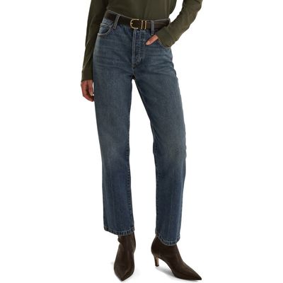 Favorite Daughter Favorite Daughter The Otto High Waist Ankle Straight Leg Jeans