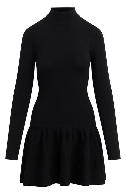 Favorite Daughter Favorite Daughter The Perfect Daughter Long Sleeve Wool Blend Minidress