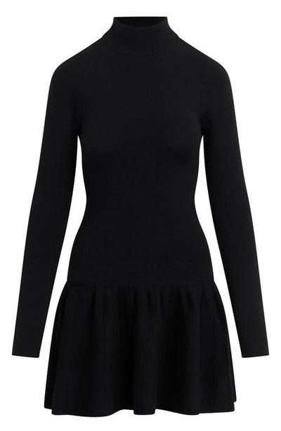 Favorite Daughter Favorite Daughter The Perfect Daughter Long Sleeve Wool Blend Minidress