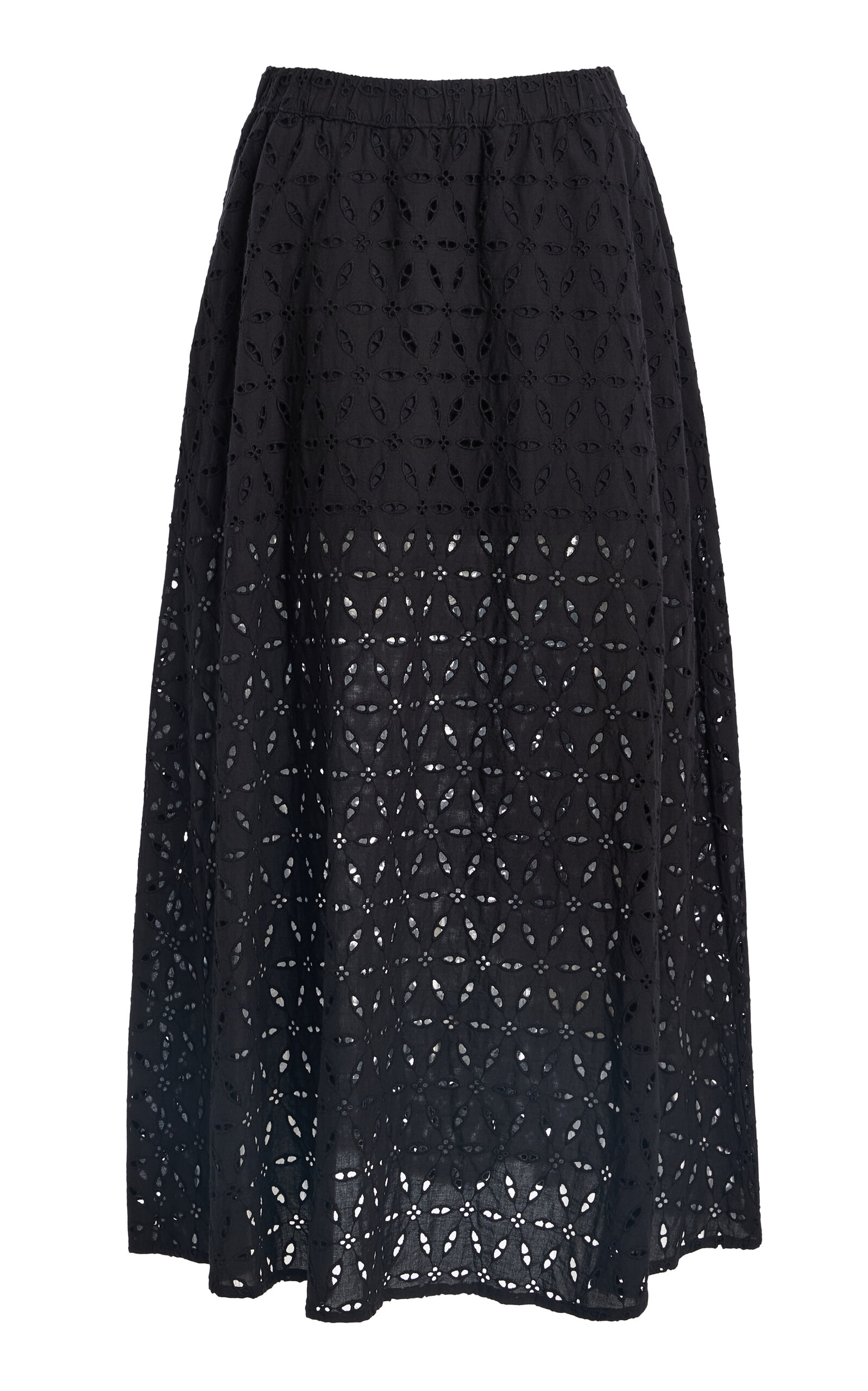 Favorite Daughter Favorite Daughter The Pretty Please Cotton Midi Skirt