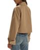 Favorite Daughter Favorite Daughter The Rue Cotton Blend Cropped Trench Coat - 2