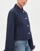 Favorite Daughter Favorite Daughter The Rue Cropped Trench Navy - 4