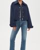 Favorite Daughter Favorite Daughter The Rue Cropped Trench Navy - 5