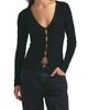 Favorite Daughter Favorite Daughter The Serena Rib Merino Wool Cardigan - 1