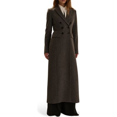 Favorite Daughter Favorite Daughter The Simon Double Breasted Wool Blend Coat