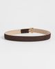 Favorite Daughter Favorite Daughter The Suede Jordan Belt Chocolate/Polished Gold - 4