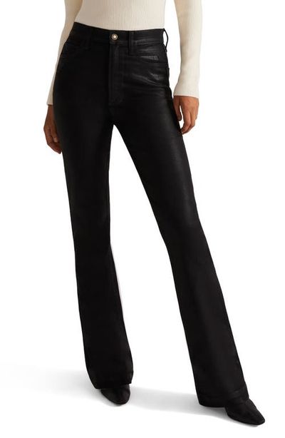 Favorite Daughter Favorite Daughter The Valentina Coated Bootcut Jeans