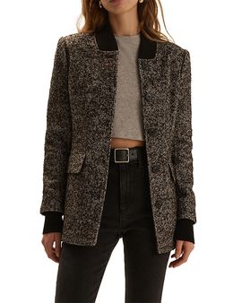 Favorite Daughter Favorite Daughter The Varsity Ribbed Trim Blazer