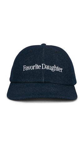 Favorite Daughter Favorite Daughter The Washed Denim Baseball Cap