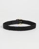 Favorite Daughter Favorite Daughter The Woven Jean Belt Black/Antique Brass - 4