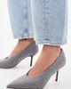 Favorite Daughter Favorite Daughter The Zoe Felt Pumps Grey - 3