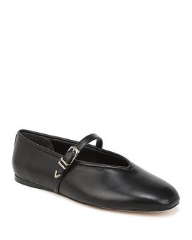Favorite Daughter Favorite Daughter Women's Margot Leather Mary Jane Flats