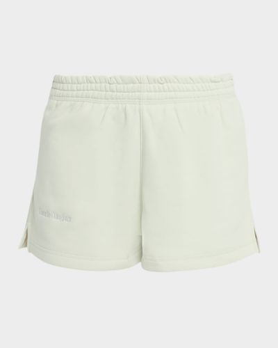 Favorite Daughter Logo Embroidered Sweat Shorts