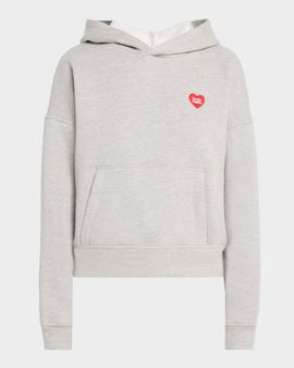 Favorite Daughter Logo Heart Embroidered Hoodie